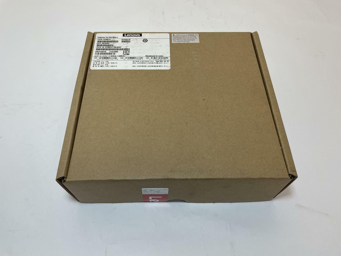LENOVO THINKCENTRE TINY VESA MOUNT II 4XF0N03161 -NEW