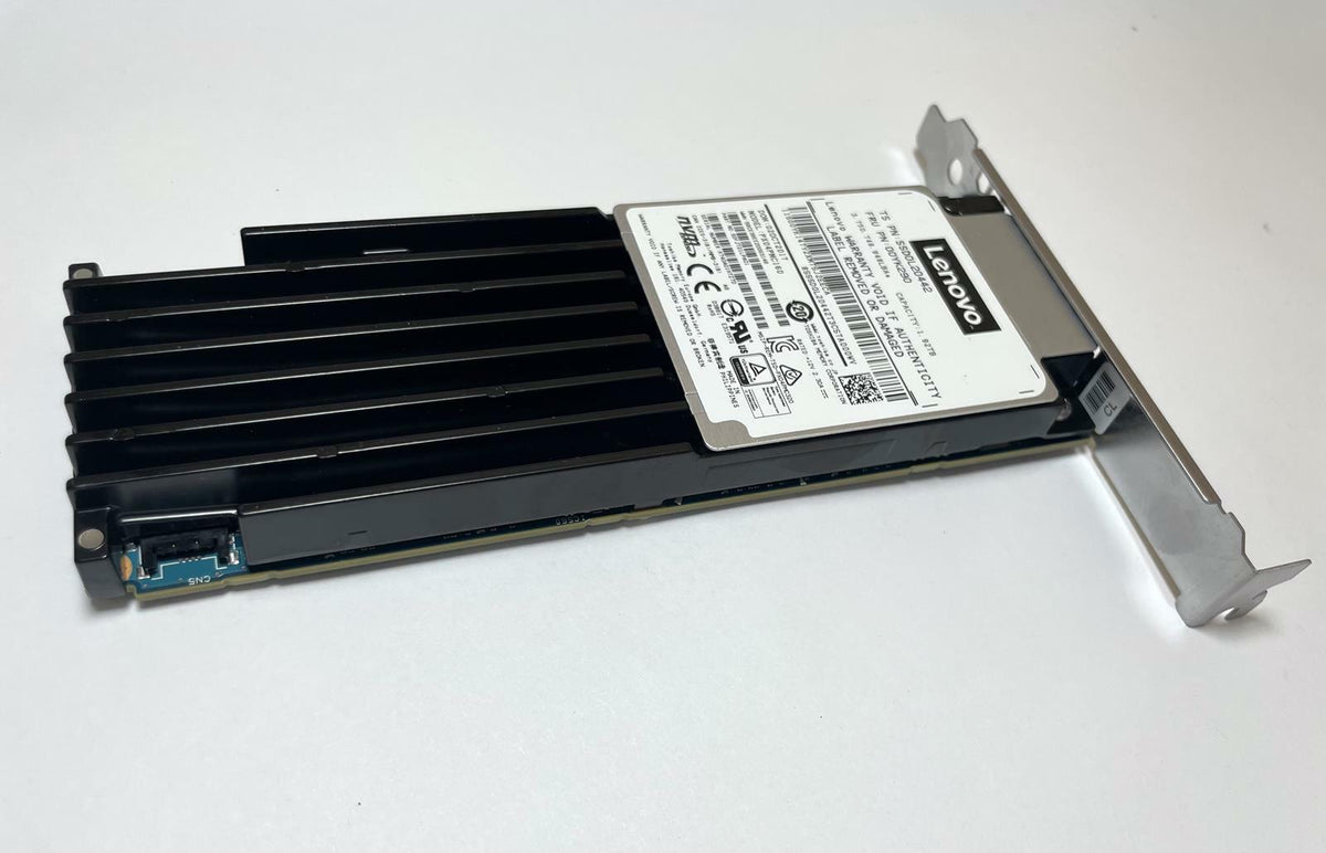 Lenovo 00YK290 Toshiba PX04PMC160 1.92TB NVMe PCIe x4 Enterprise SSD Add-In Card