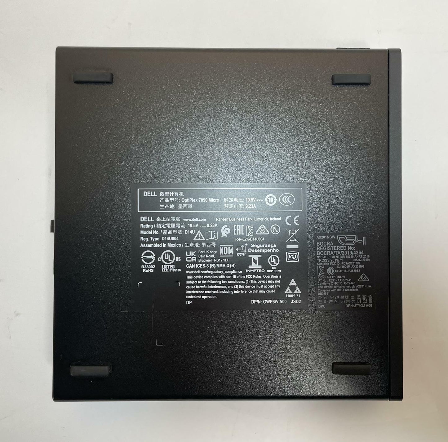DELL OPTIPLEX 7090 MFF Intel Core i7 10700 16GB 256GB NVMe Windows 11 -Very Good