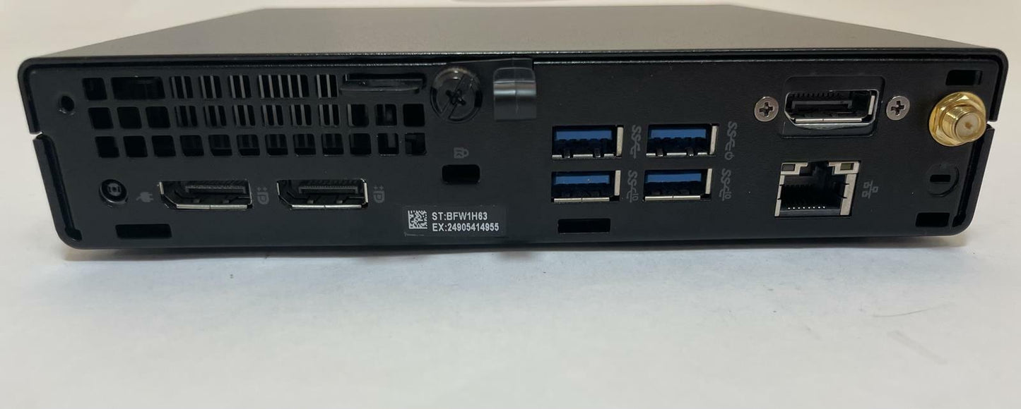 DELL OPTIPLEX 7080 MFF Core i5 10500T 16GB 256GB NVMe Windows 11 -Very Good