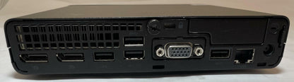 HP ELITEDESK 800 G6 Desktop Mini Core i5 10600T 8GB 128GB NVMe Windows 11 -Good