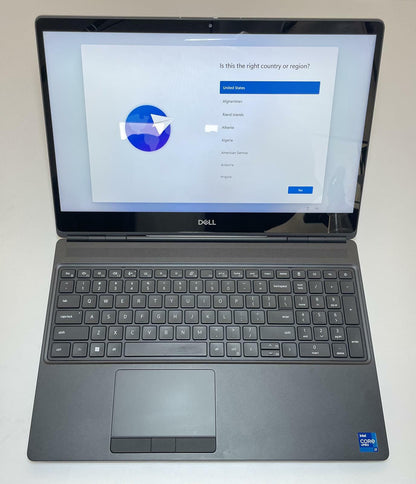 DELL PRECISION 7560 15" Touch Laptop i7 11850H 32GB 256GB NVMe WIN11 -Very Good