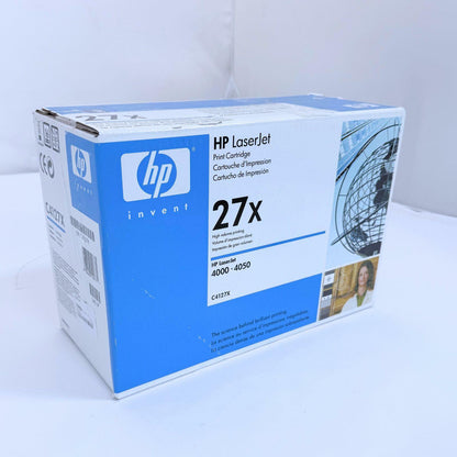 NEW Sealed Genuine HP 27A C4127A LaserJet Toner Cartridge Black