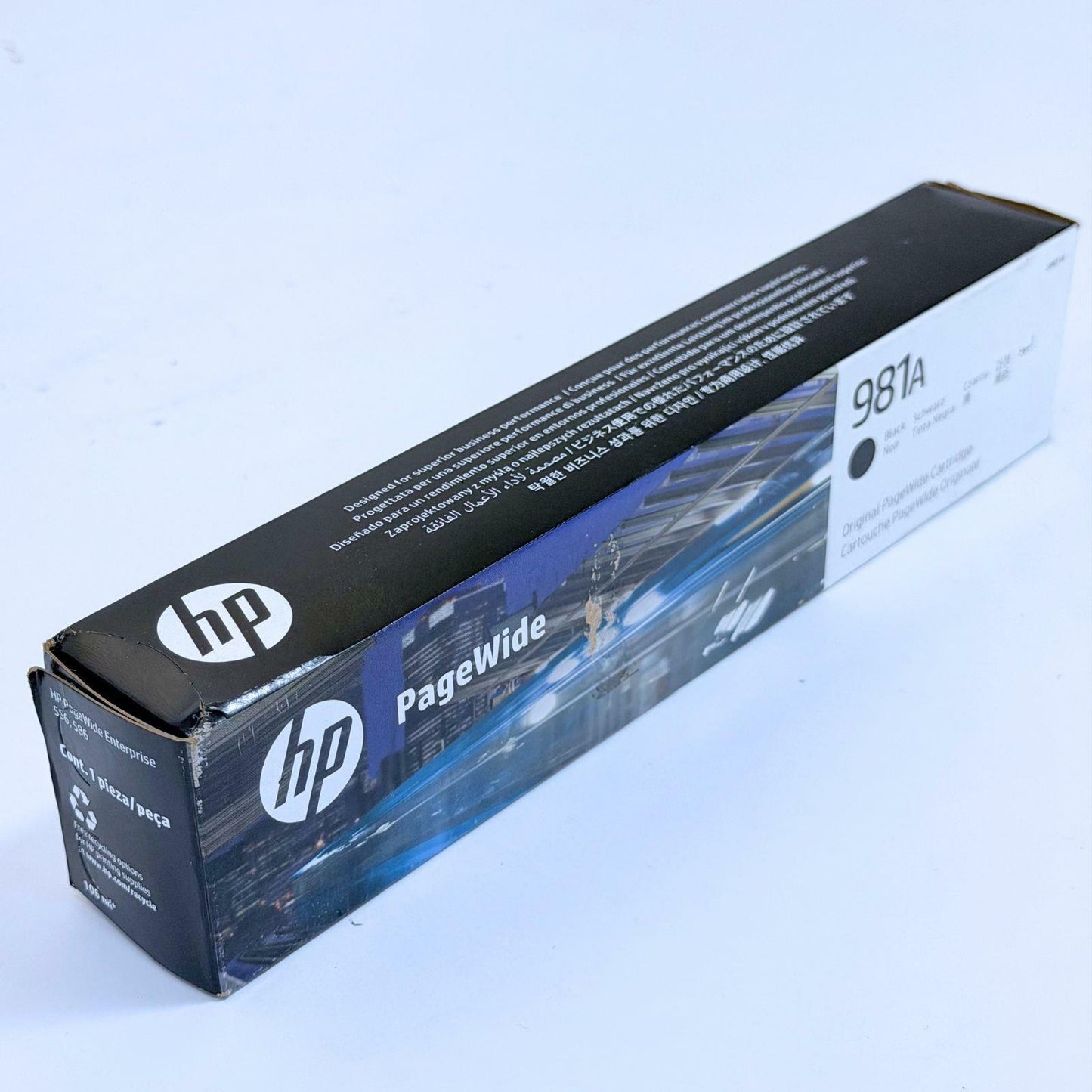 New Sealed Genuine HP 981A Page Wide Black Ink Cartridge J3M71A
