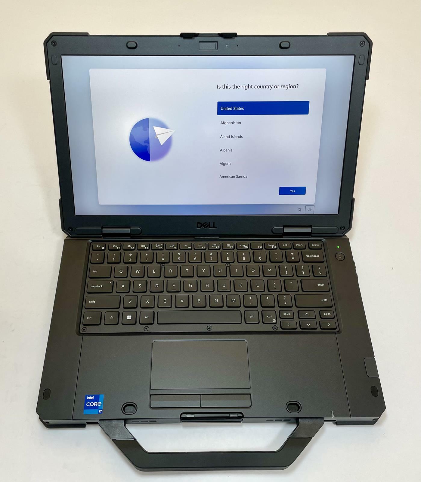 DELL LATITUDE 5430 RUGGED 14" Laptop i7 1185G7 16GB 512GB WIN11 Quadro T500-Good