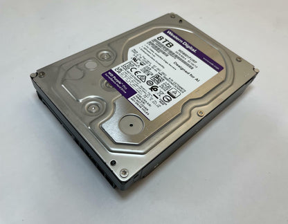 WESTERN DIGITAL WD8001PURP-85B6RY0 8TB 3.5" SATA Internal Surveillance HDD