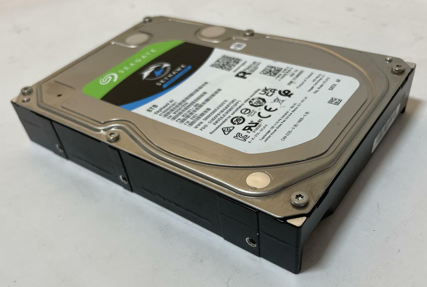 SEAGATE SkyHawk AI ST8000VE001-3CC101 3.5" 8TB Internal Surveillance SATA HDD