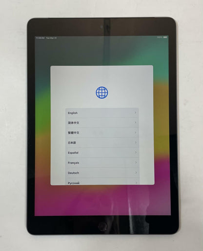 APPLE iPad 9th Gen A2603 10.2" 64GB Wi-Fi + Cellular Gray iOS
