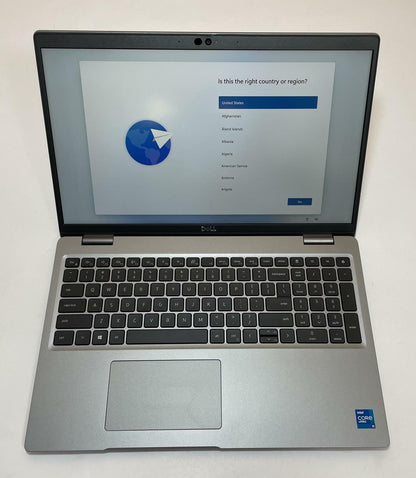 DELL LATITUDE 5520 15" Laptop Core i5 1145G7 16GB 256GB SSD Windows 11-Very Good