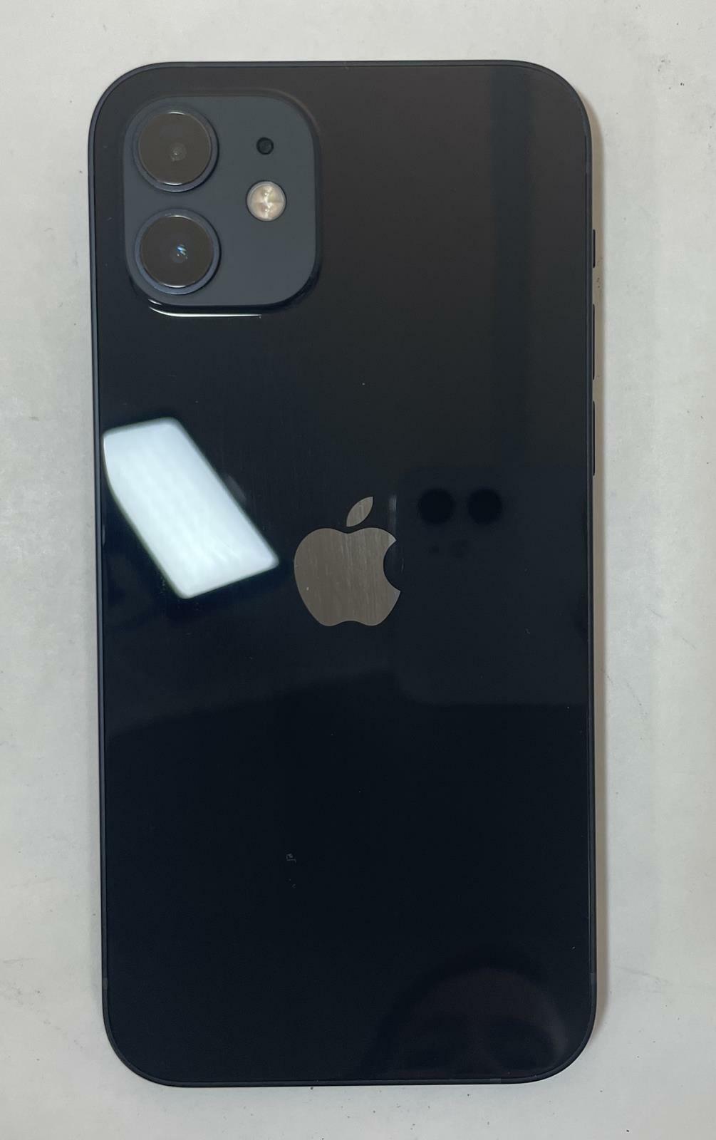 APPLE iPhone 12 A2172 128GB Unlocked Black iOS -Very Good