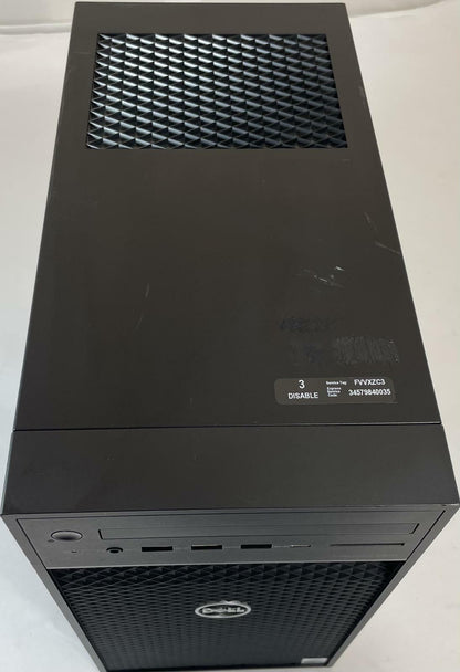 DELL PRECISION 3640 Tower Core i7-10700 16GB 256GB NVMe Windows 11 Quadro P2200