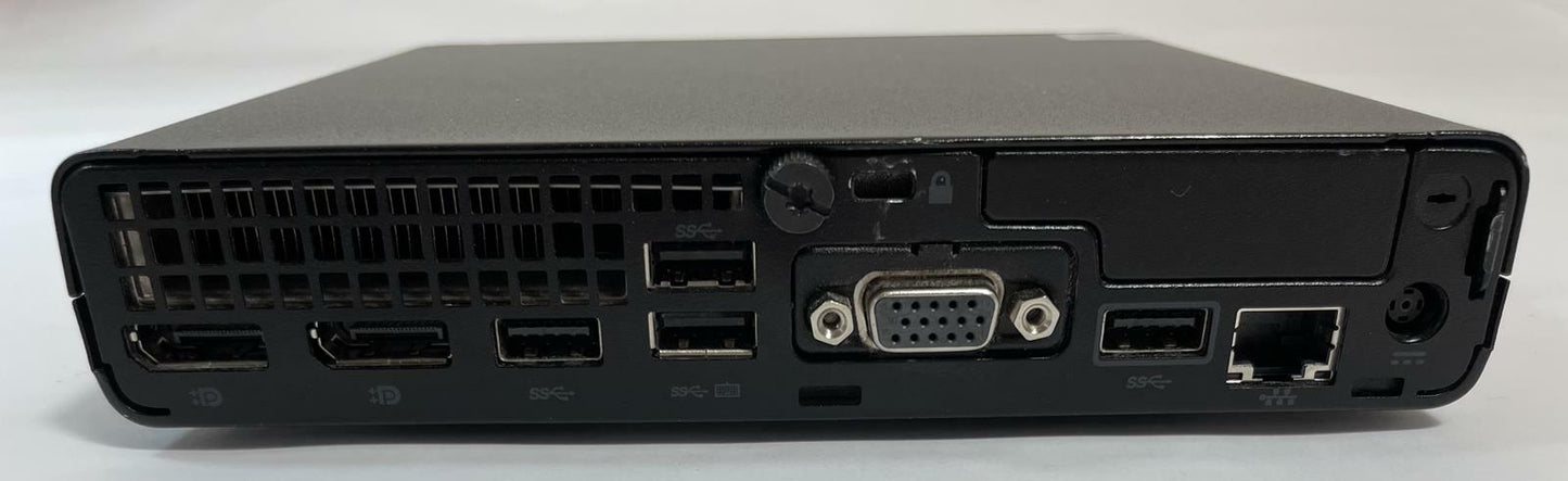 HP ELITEDESK 800 G6 Desktop Mini Core i5 10500T 8GB 256GB NVMe Windows 11 - Good