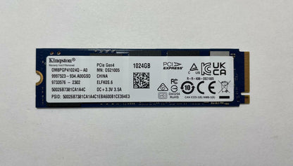 KINGSTON OM8PGP41024Q-A0 1TB M.2 2280 PCIe 4 x4 NVMe Internal SSD