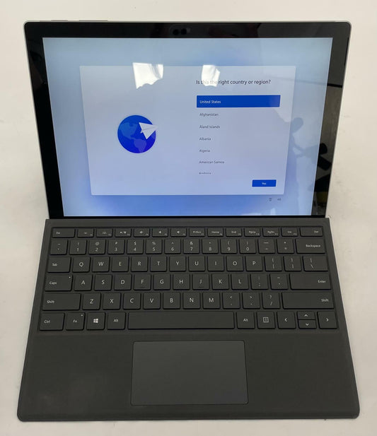 MICROSOFT SURFACE PRO 7 Plus i5 1135G7 8GB 256GB NVMe WIN11 -Good -W/ Keyboard