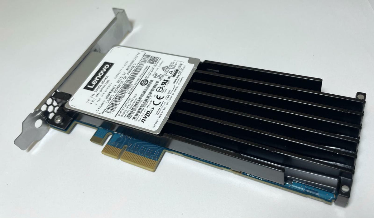 Lenovo 00YK290 Toshiba PX04PMC160 1.92TB NVMe PCIe x4 Enterprise SSD Add-In Card