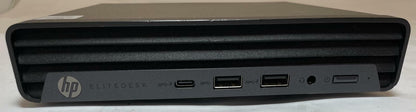 HP ELITEDESK 800 G6 Desktop Mini Core i5 10600T 8GB 128GB NVMe Windows 11 -Good