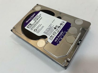 WESTERN DIGITAL Purple WD60PURZ-85ZUFY1 6TB 3.5" SATA Internal Surveillance HDD