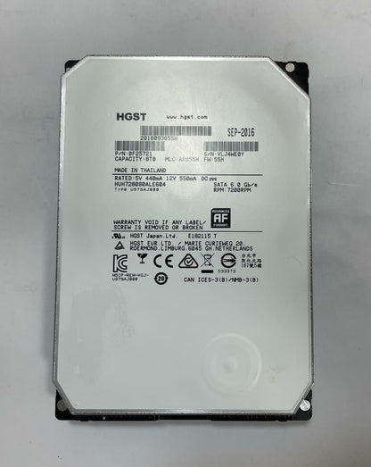 HGST HUH728080ALE604 8TB 3.5" SATA 6Gb/s Internal HDD