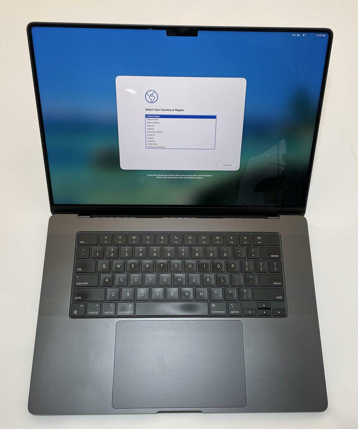 APPLE MacBook Pro A2991 2023 16" M3 Pro 18GB 512GB SSD Black Tahoe -Good