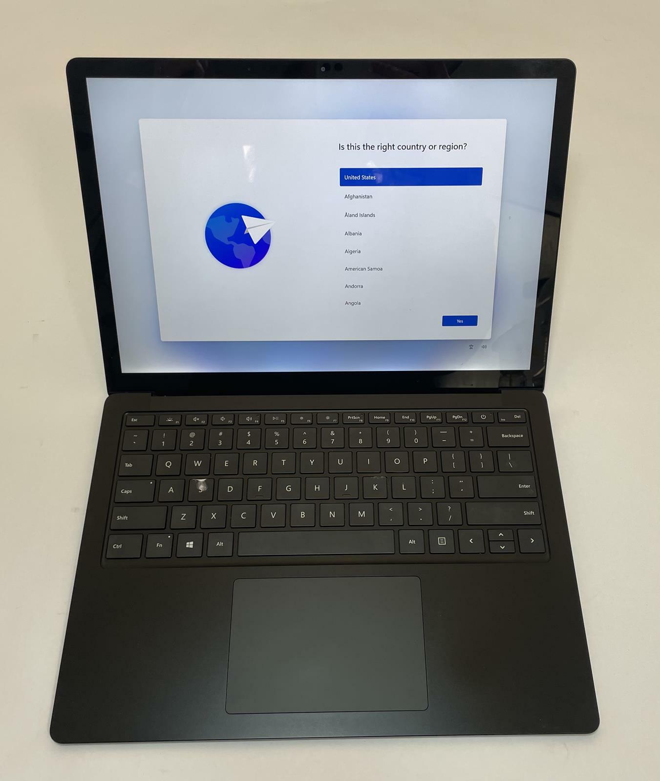 MICROSOFT SURFACE LAPTOP 4 13.5" Core i7 1185G7 16GB 256GB NVMe Black Windows 11