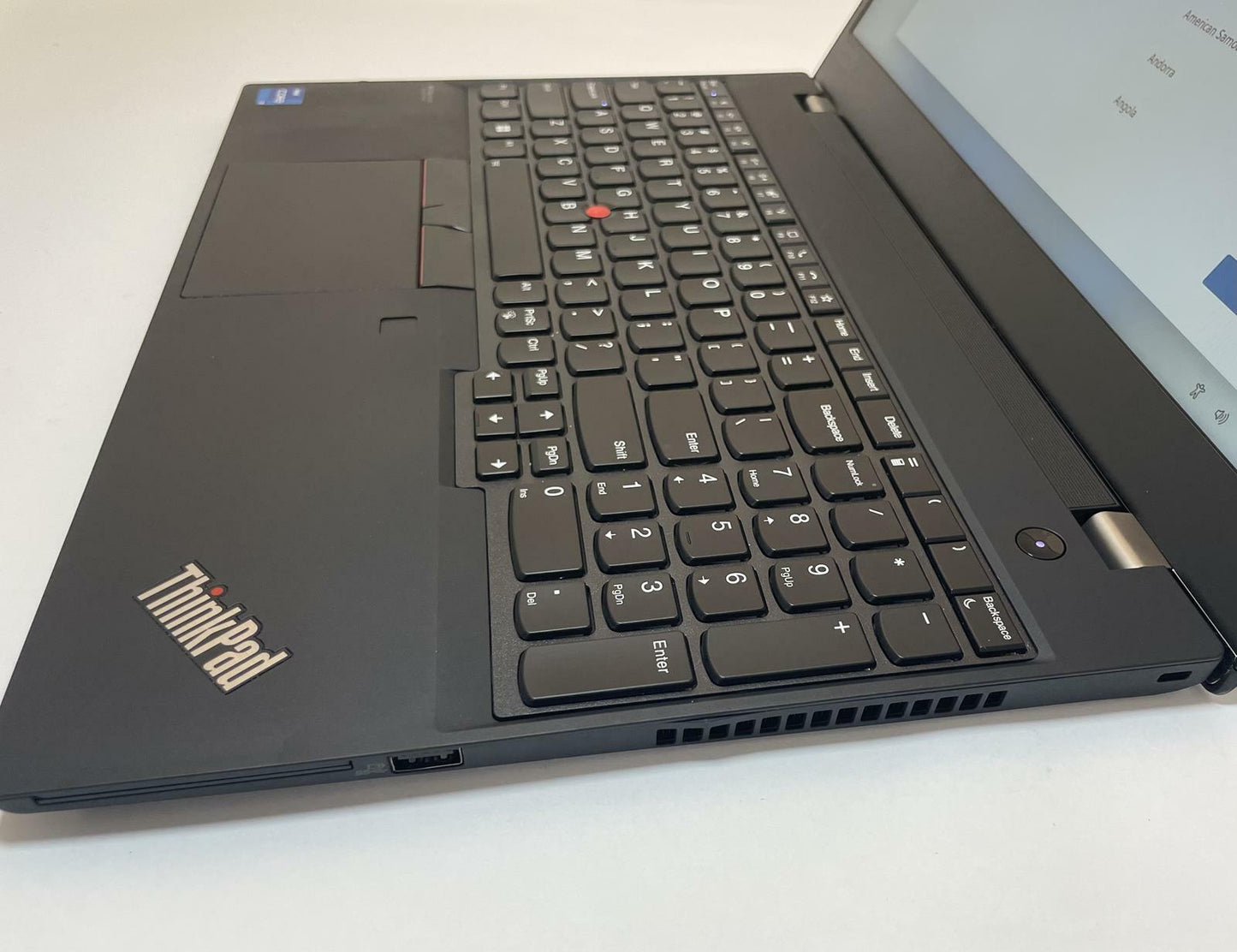 LENOVO ThinkPad P15s Gen 2 15" Laptop Core i7 1165G7 32GB 1TB NVMe Windows 11