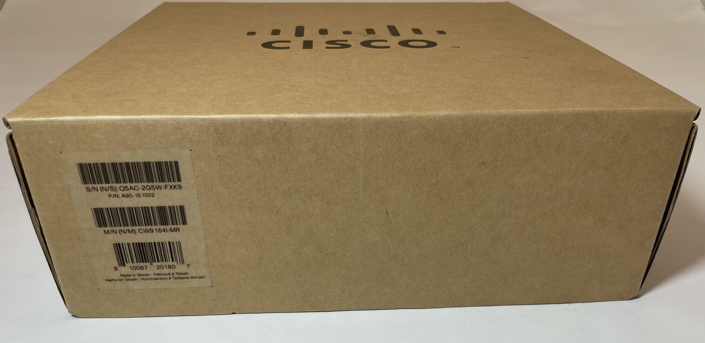 CISCO MERAKI Catalyst CW9164I-MR Wireless 9164I Wi-Fi 6E Access Point -NOB