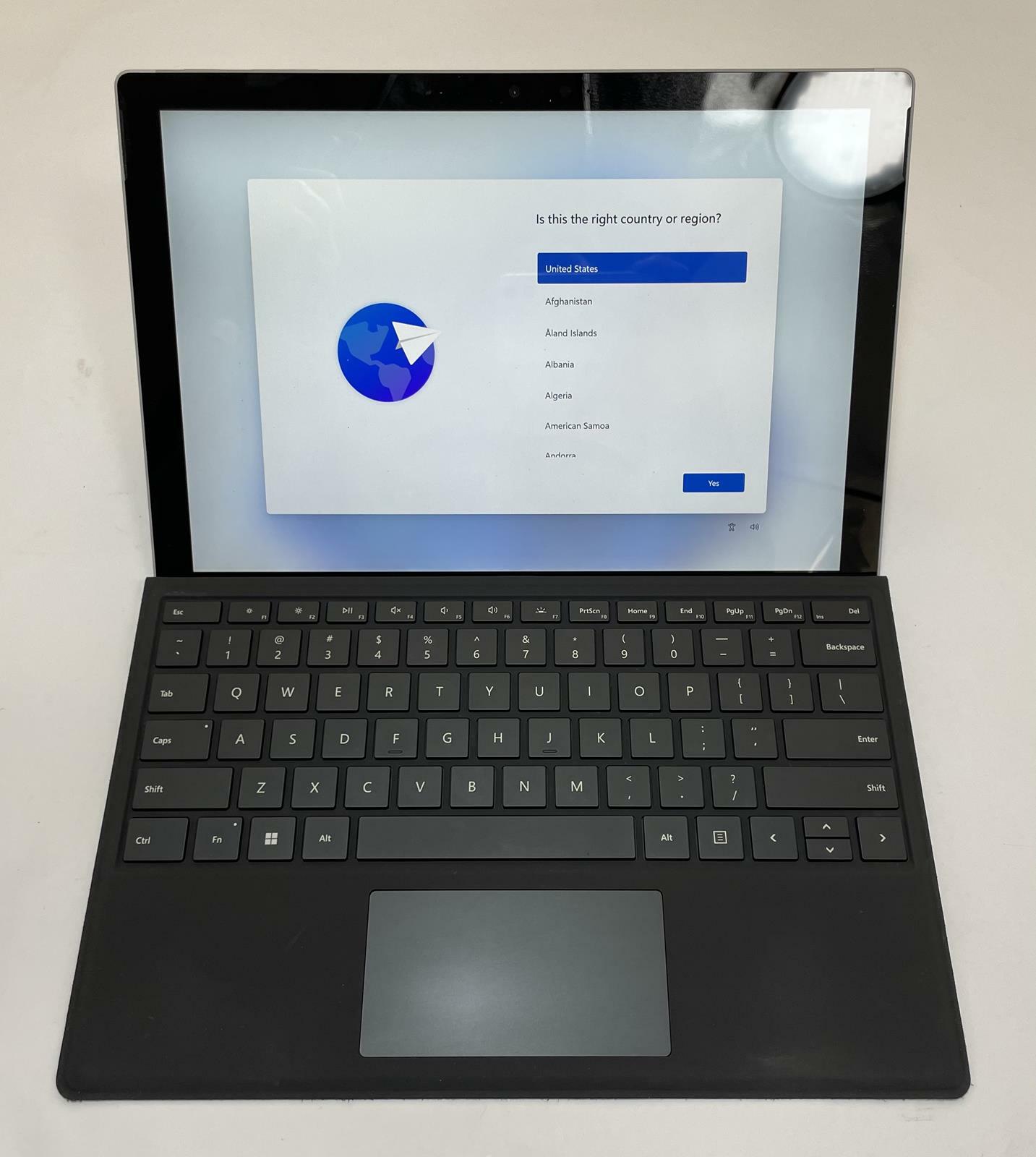 Microsoft Surface Pro 7 Plus i5 1135G7 8GB 256GB NVMe W11 W/ Keyboard -Very Good