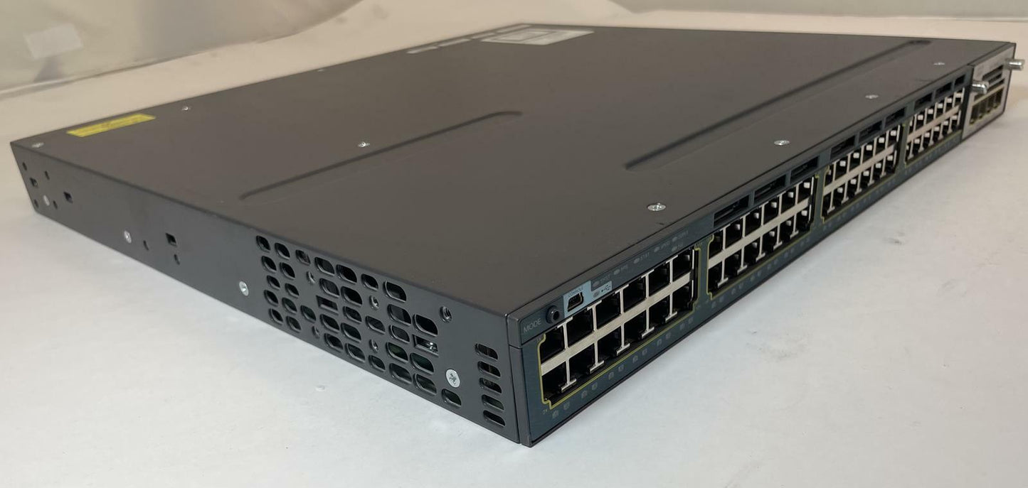 CISCO Catalyst 3560-X Series 48-Port Ethernet Switch WS-C3560X-48P-L V06 -Good