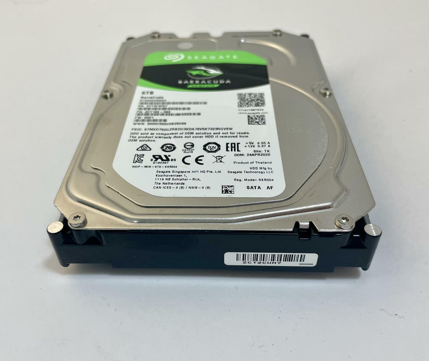 SEAGATE Barracuda ST6000DM003 6TB 3.5" SATA Internal HDD