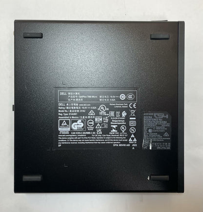 DELL OPTIPLEX 7080 MFF Core i5 10500T 16GB 256GB NVMe Windows 11 - Good