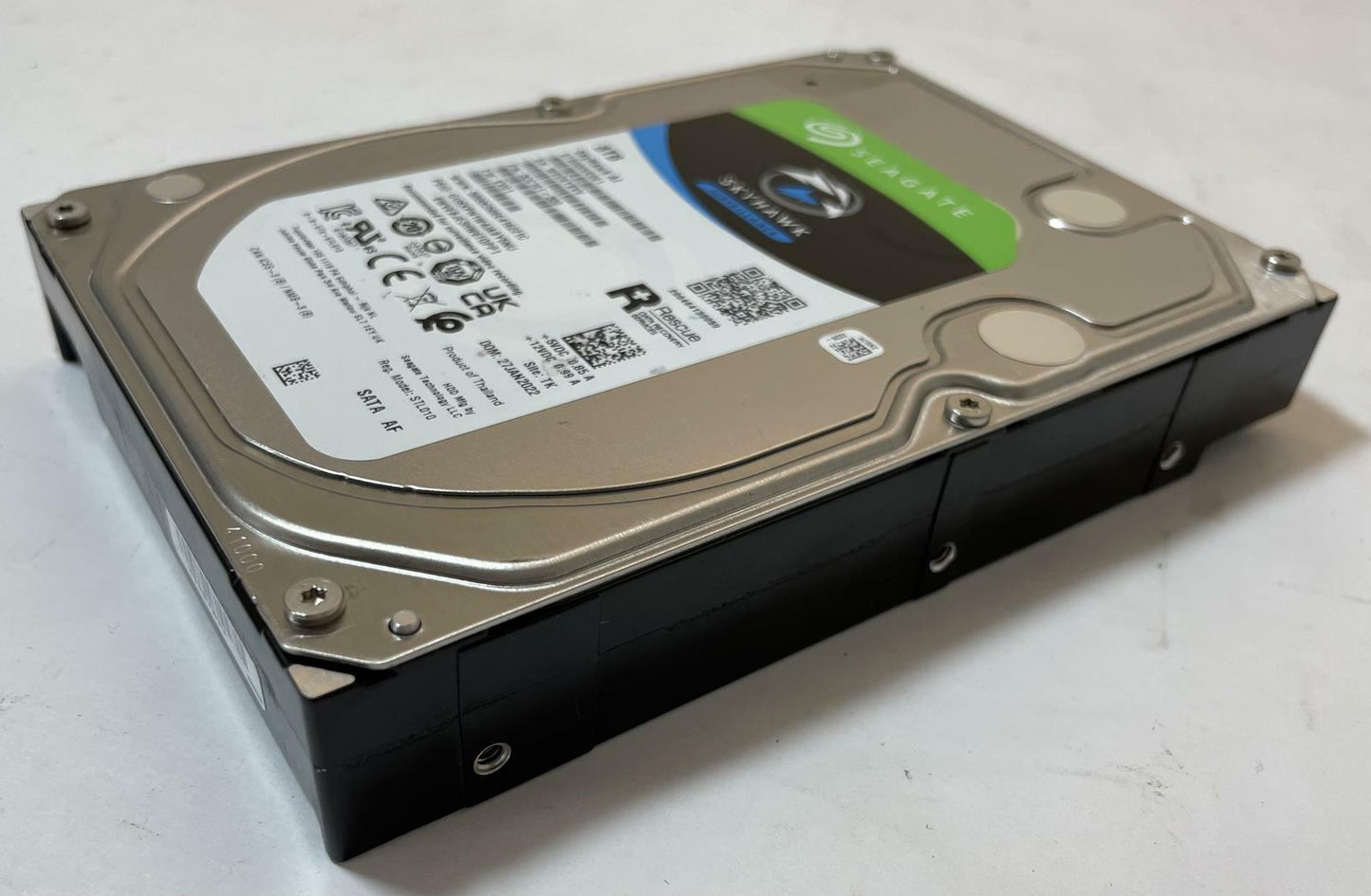 SEAGATE SkyHawk AI ST8000VE001-3CC101 3.5" 8TB Internal Surveillance SATA HDD