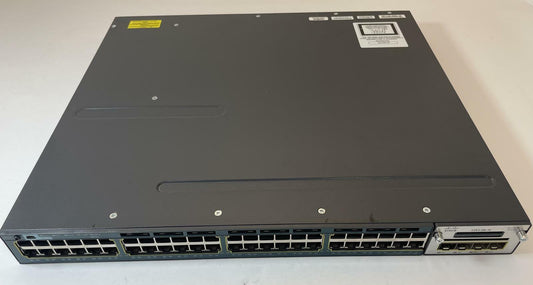 CISCO Catalyst 3560-X Series 48-Port Ethernet Switch WS-C3560X-48P-L V06 -Good