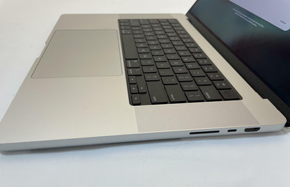 APPLE MacBook Pro A2485 2021 16" M1 Pro 16GB 512GB SSD Silver Tahoe -Good