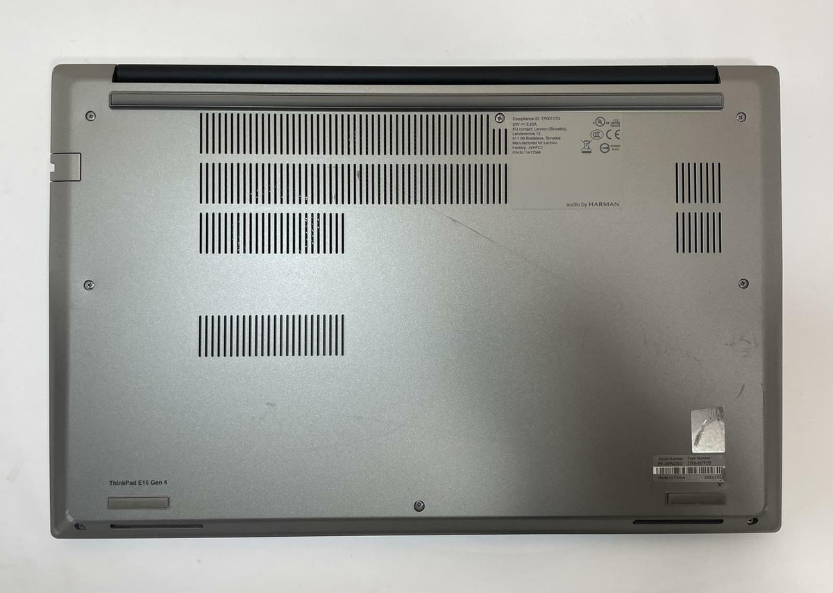 LENOVO THINKPAD E15 GEN 4 15" Laptop Core i5 1235U 16GB 256GB NVMe WIN11 -Good