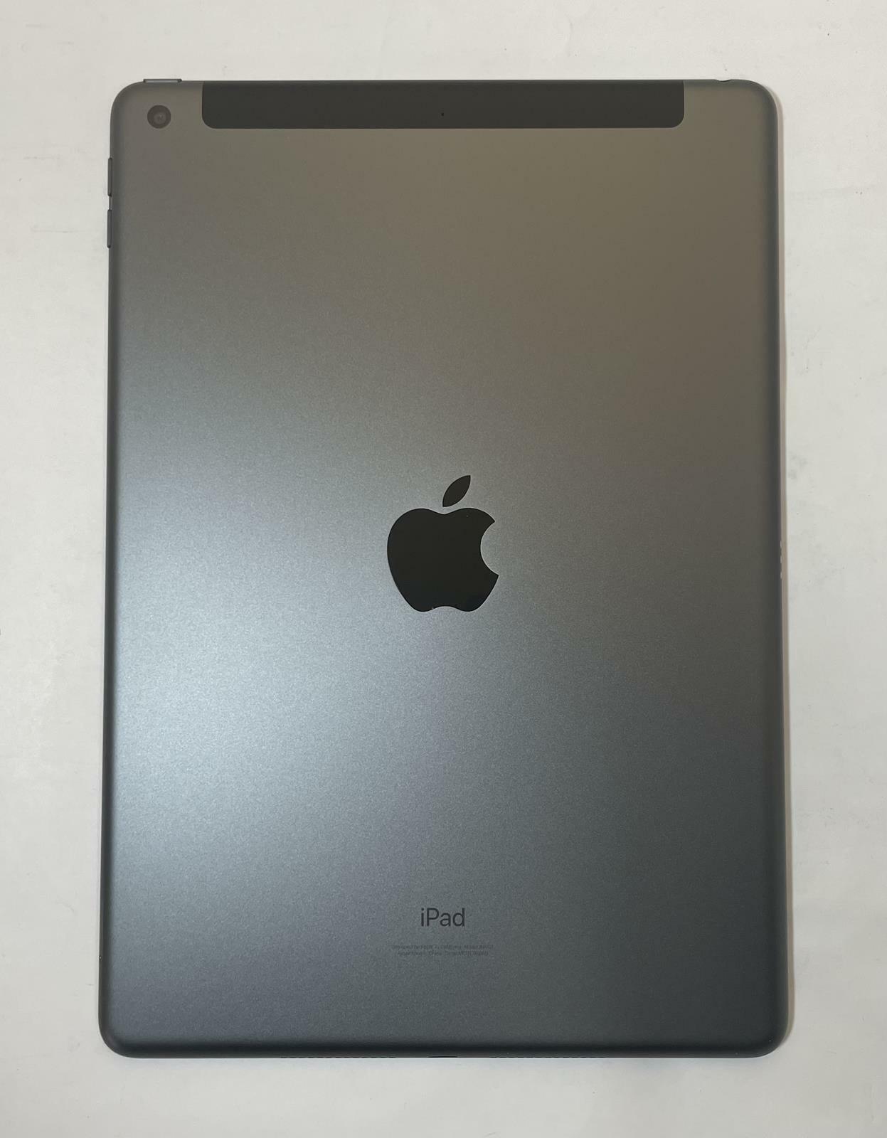 APPLE iPad 9th Gen A2603 10.2" 64GB Wi-Fi + Cellular Gray iOS -Very Good