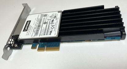 Lenovo 00YK290 Toshiba PX04PMC160 1.92TB NVMe PCIe x4 Enterprise SSD Add-In Card