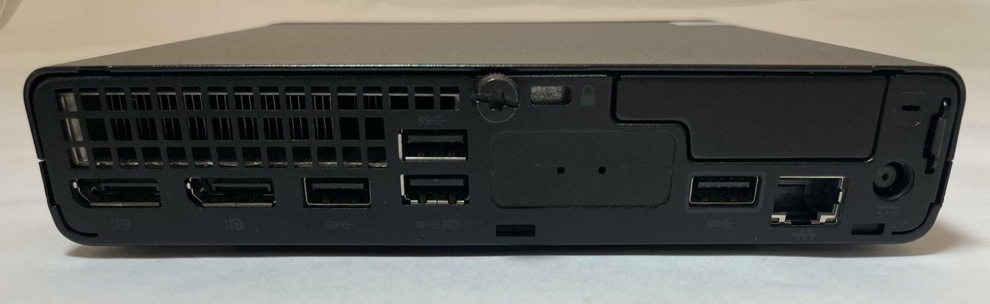 HP PRODESK 600 G6 Desktop Mini Core i7 10700T 8GB 256GB NVMe WIN11 -Very Good