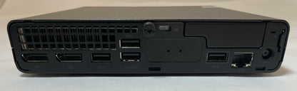 HP PRODESK 600 G6 Desktop Mini Core i7 10700T 8GB 256GB NVMe WIN11 -Very Good