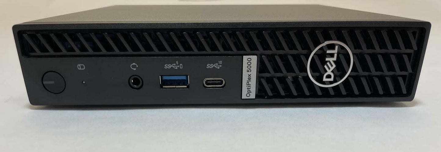 DELL OPTIPLEX 5000 MFF Core i5-12500T 16GB 256GB NVMe Windows 11 -Excellent