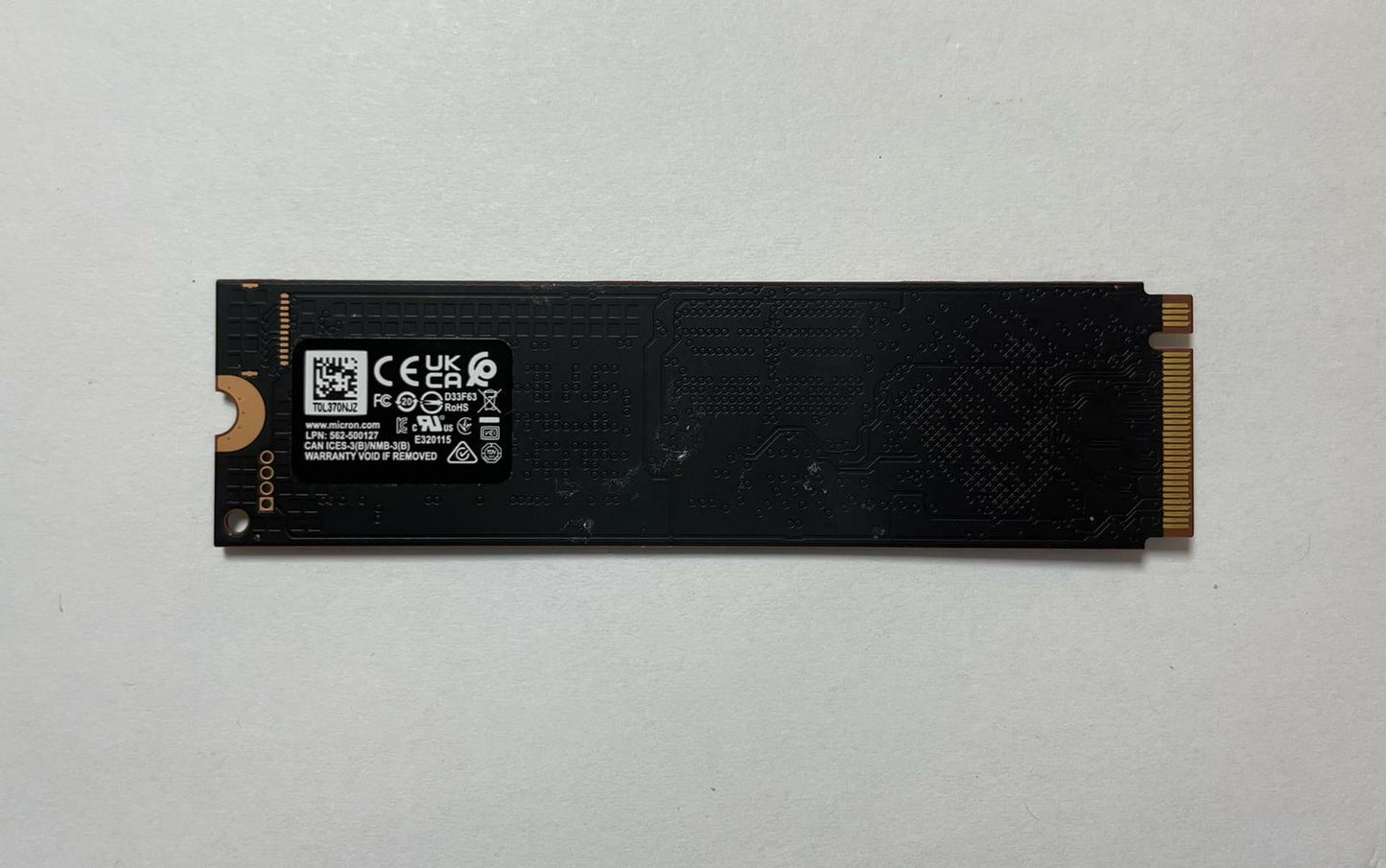 Micron 3500 MTFDKBA2T0TGD-2BK15ABLT 2TB M.2 PCIe 4x4 Internal SSD