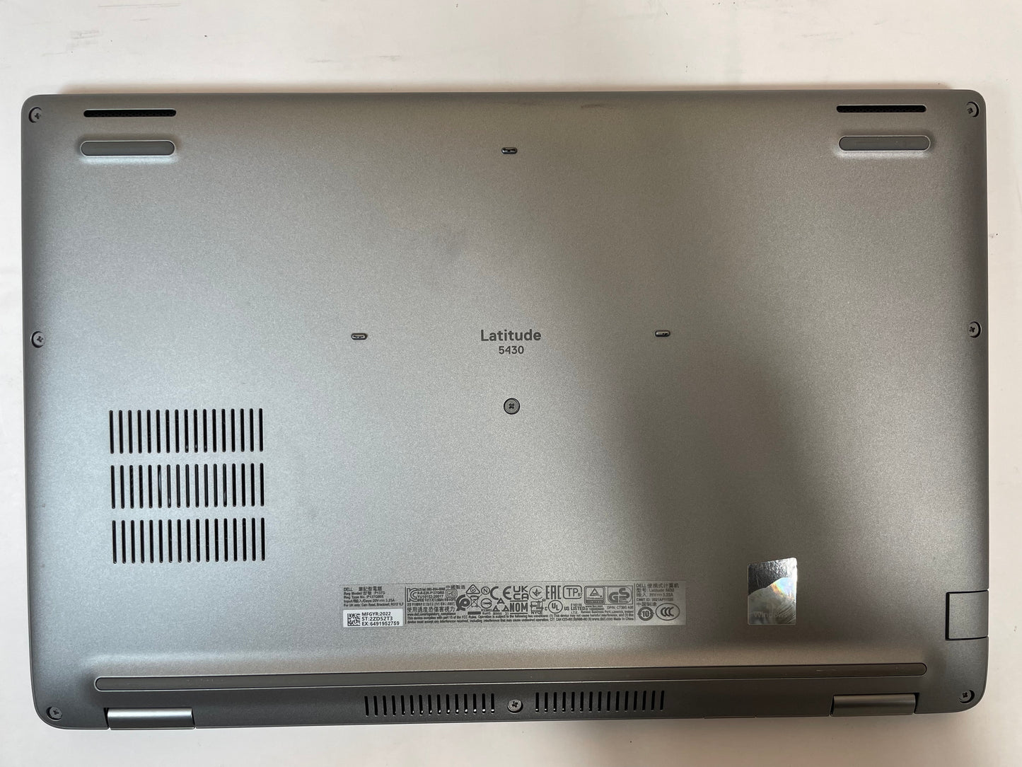 DELL LATITUDE 5430 14" Laptop Core i5-1245U 16GB 256GB NVMe Windows 11-Very Good