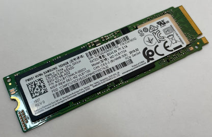SAMSUNG MZ-VLB1T0A PM981 1024GB PCIe NVMe M.2 Internal Solid State Drive