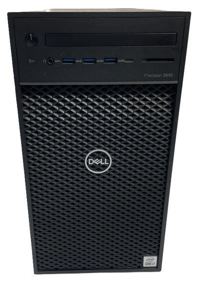 DELL PRECISION 3640 Tower Core i7-10700 16GB 256GB NVMe Windows 11 Quadro P2200