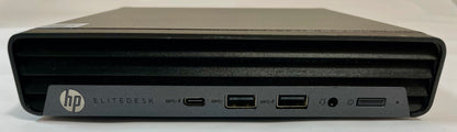 HP ELITEDESK 800 G6 Desktop Mini Core i5 10500T 8GB 256GB NVMe Windows 11 - Good