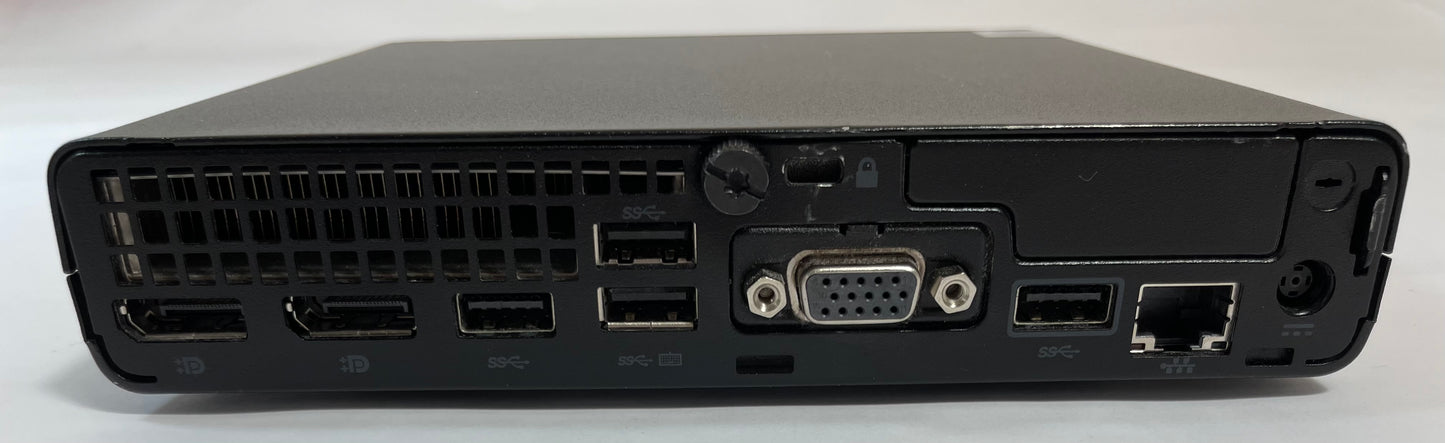 HP ELITEDESK 800 G6 Desktop Mini Core i5 10500T 8GB 256GB NVMe Windows 11 - Good