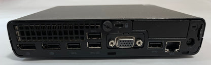 HP ELITEDESK 800 G6 Desktop Mini Core i5 10500T 8GB 256GB NVMe Windows 11 - Good
