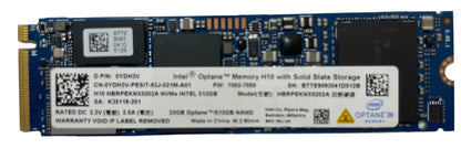 INTEL Optane Memory H10 HBRPEKNX0202A 512GB NAND M.2 SSD
