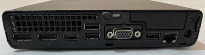 HP ELITEDESK 800 G6 Desktop Mini Core i5 10500T 8GB 256GB NVMe Windows 11 - Good