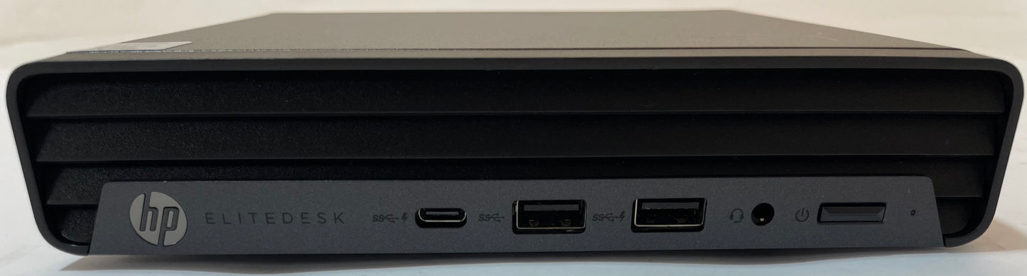 HP ELITEDESK 800 G6 Desktop Mini Intel Core i5 10500T 8GB 256GB Windows 11 Pro