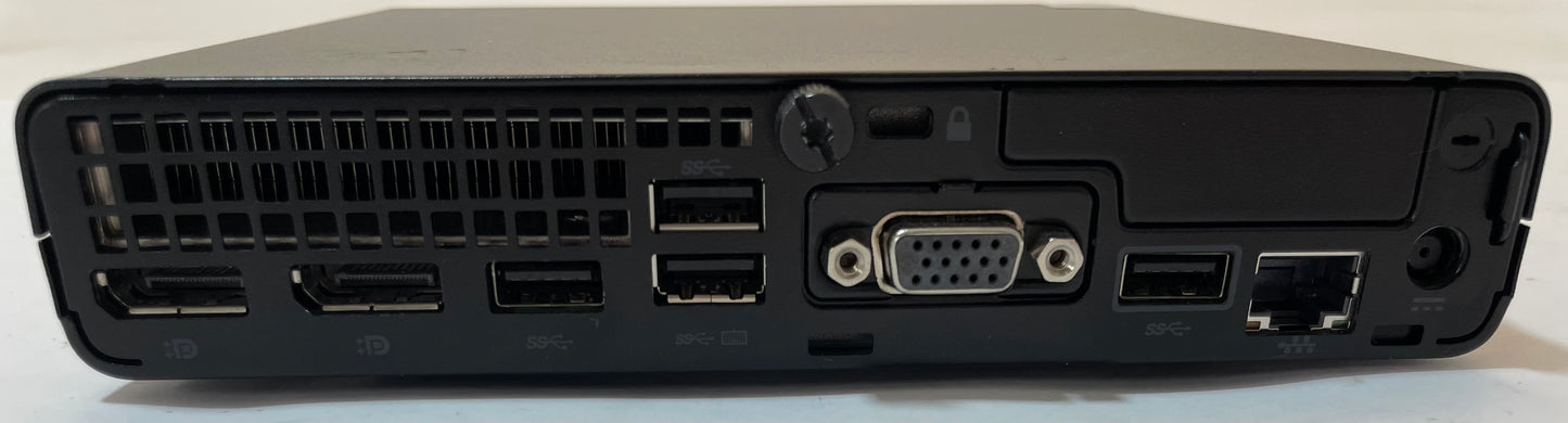 HP ELITEDESK 800 G6 Desktop Mini Intel Core i5 10500T 8GB 256GB Windows 11 Pro